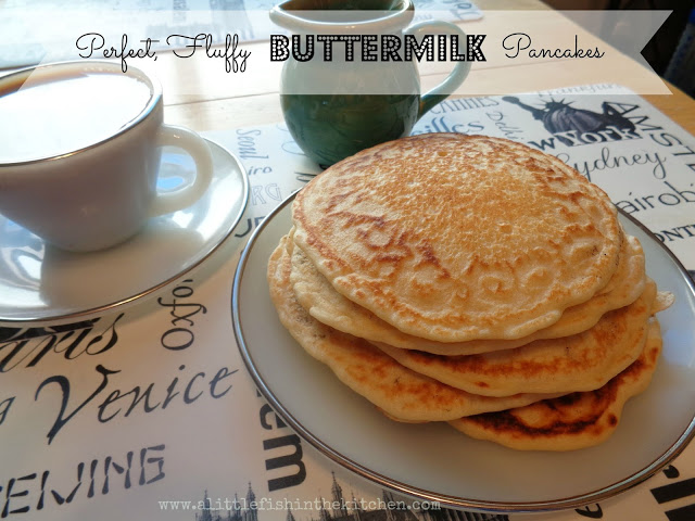 Perfect, Fluffy Buttermilk Pancakes