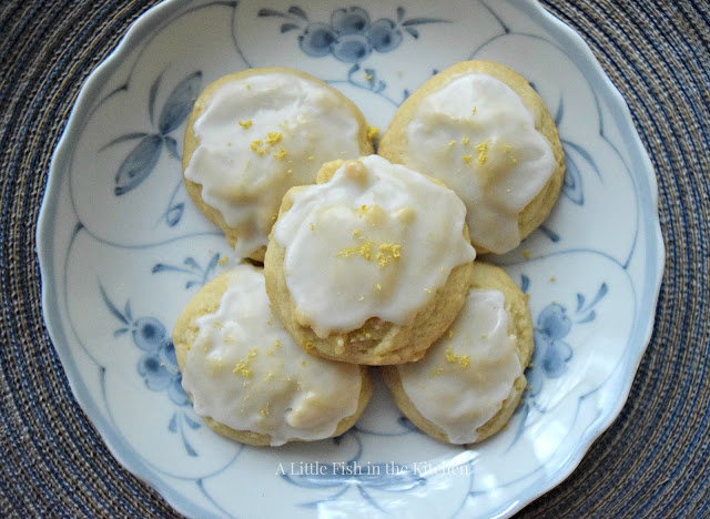 Iced Lemon Cookies