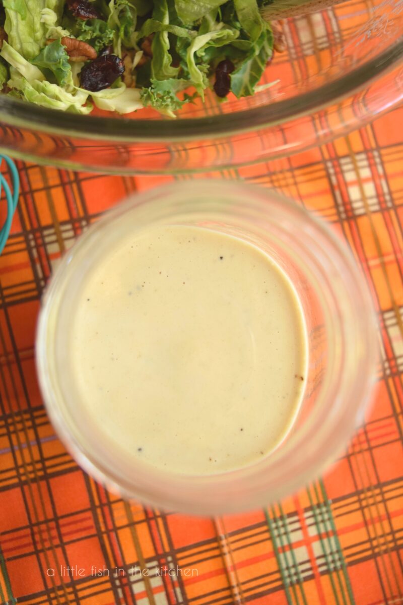Creamy Apple Cider Vinegar Salad Dressing A Little Fish in the Kitchen