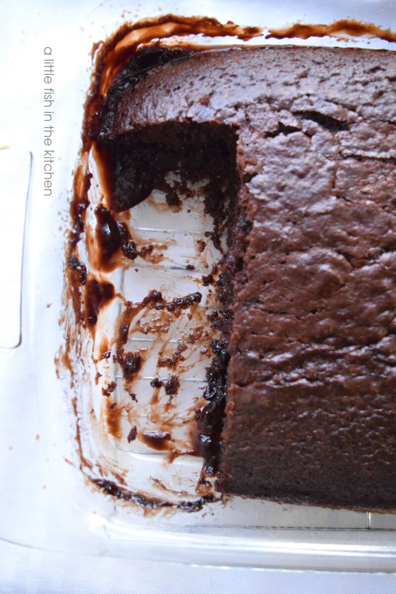 Easy Hot Fudge Cake (Recipe + Video) A Little Fish in the Kitchen