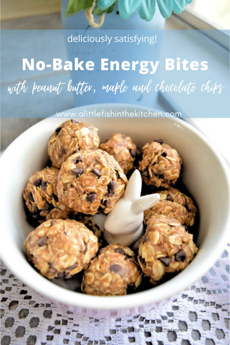 No-Bake Oat, Maple and Chocolate Chip Energy Bites – A Little Fish in ...