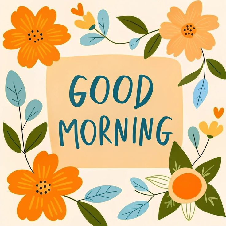 Good morning! Happy Weekend! 🌞