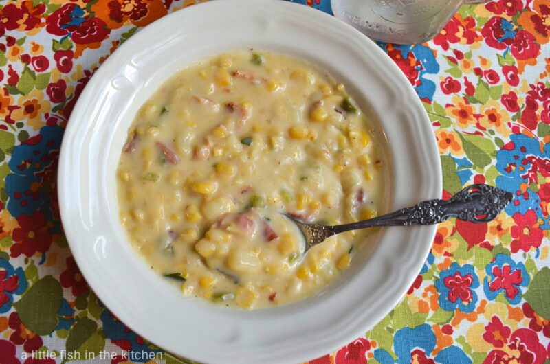 Easy Corn and Bacon Chowder