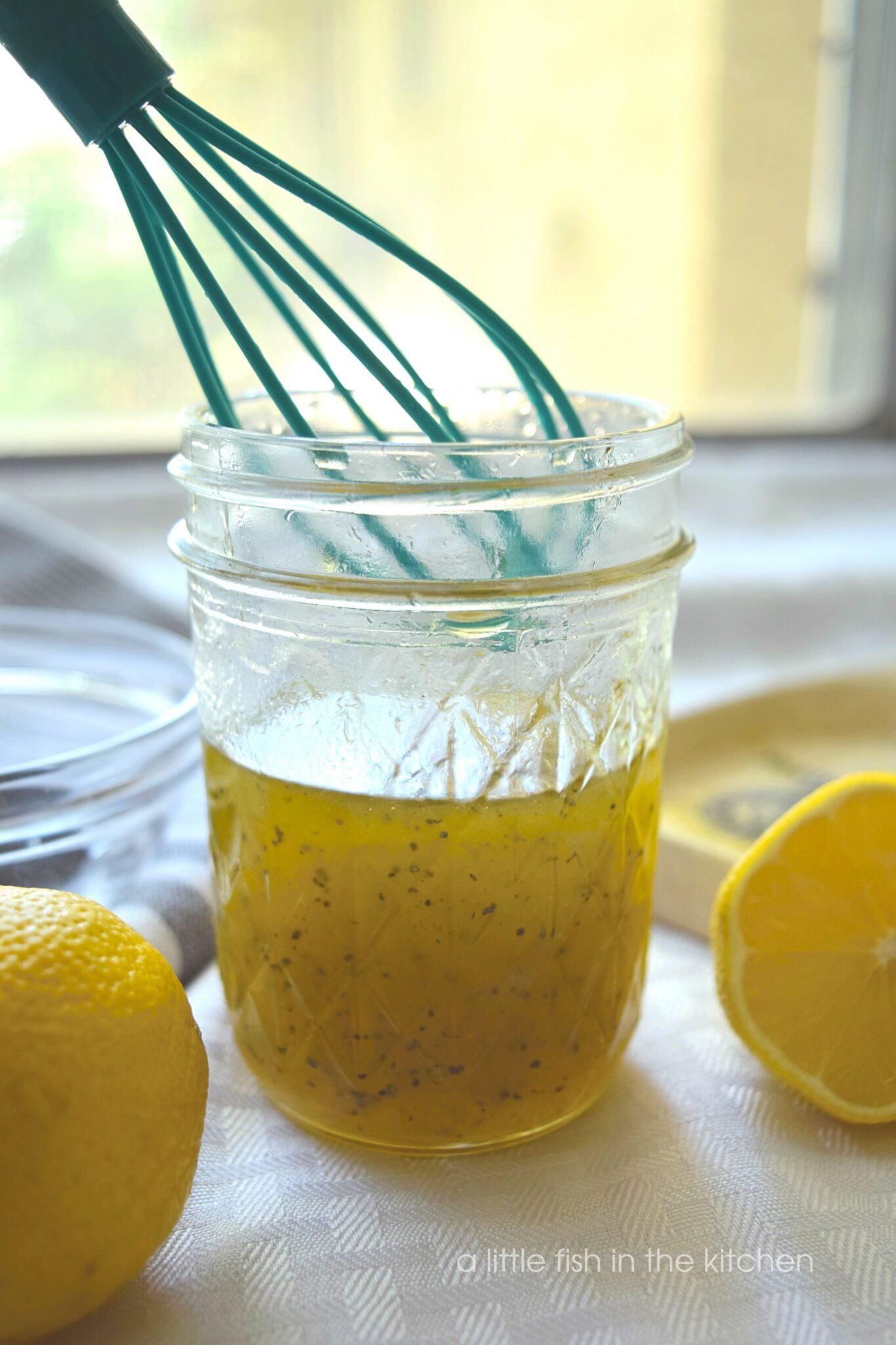 Sweet LemonPoppy Seed Vinaigrette A Little Fish in the Kitchen