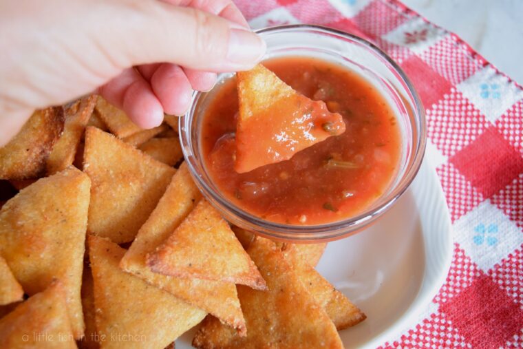 LowCarb Tortilla Chips A Little Fish in the Kitchen