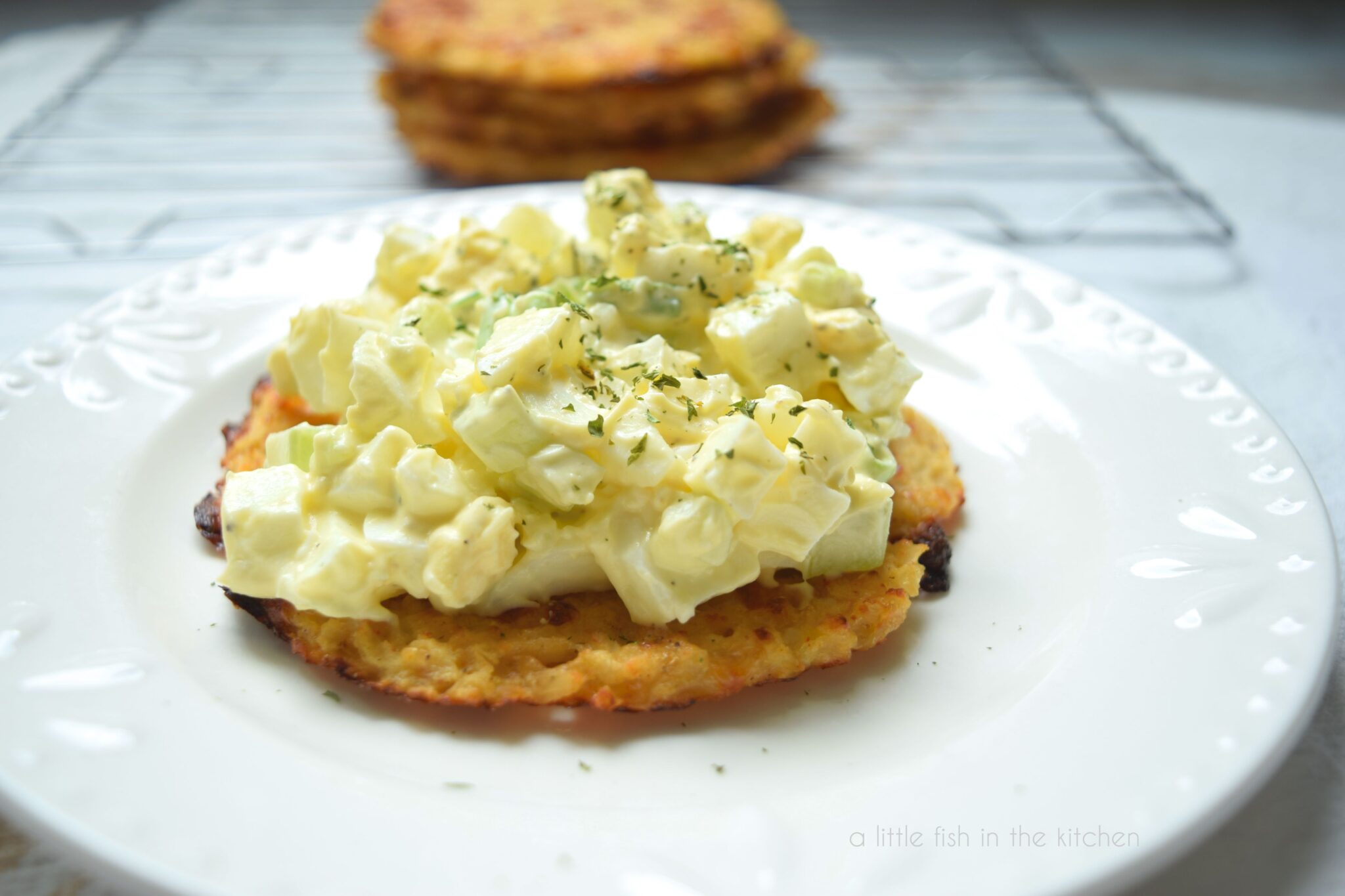 Homemade Cauliflower Sandwich Thins (Recipe + Video) A Little Fish in the Kitchen
