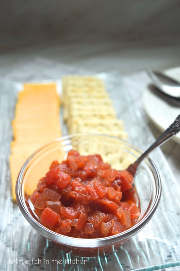 Easy Tomato Chutney A Little Fish In The Kitchen   Tomatochutney2 750x1125 