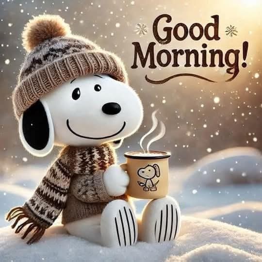 Good morning, friends! It's unseasonably warm here in Texas, but we're still in the sparkling winter spirit🌲☕✨😎 #GoodMorningEveryone