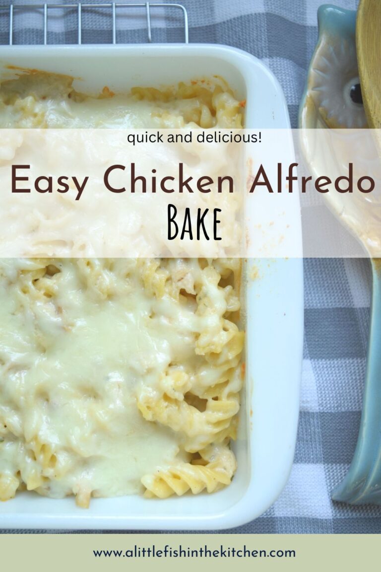 Easy Chicken Alfredo Bake (Recipe + Video) A Little Fish in the Kitchen