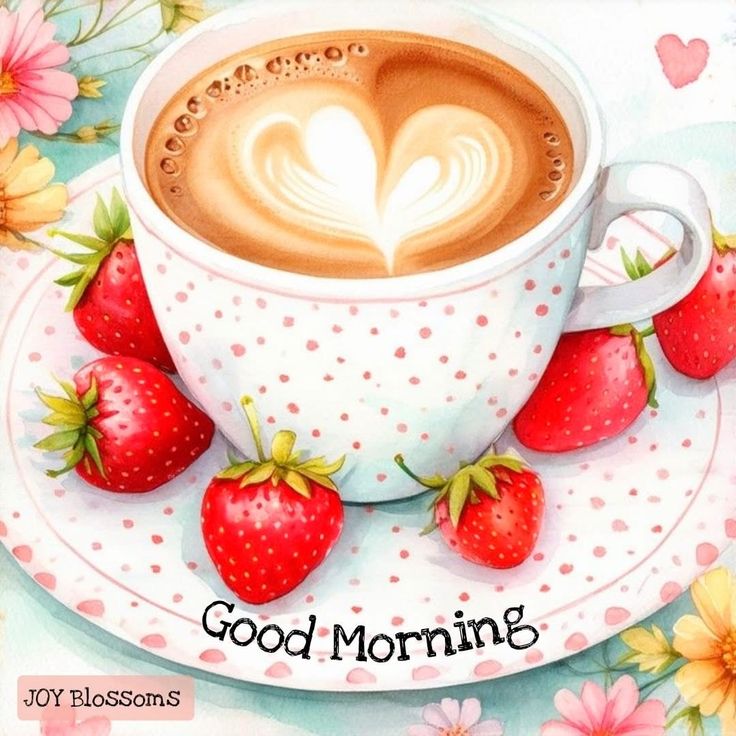 Good morning, happy Friday! 🩷☕