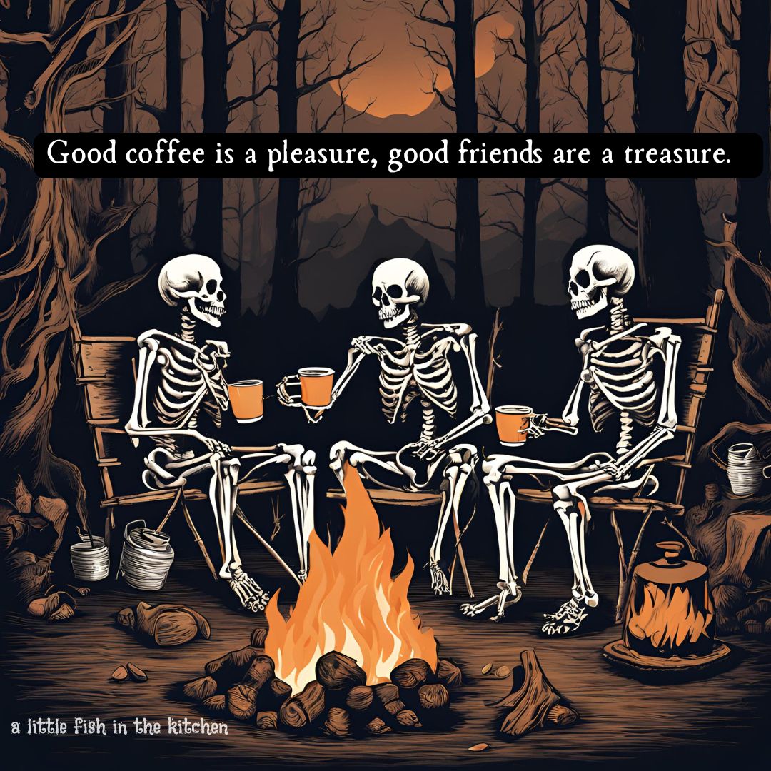 Good morning, friends! 🌞☕🩻🖤