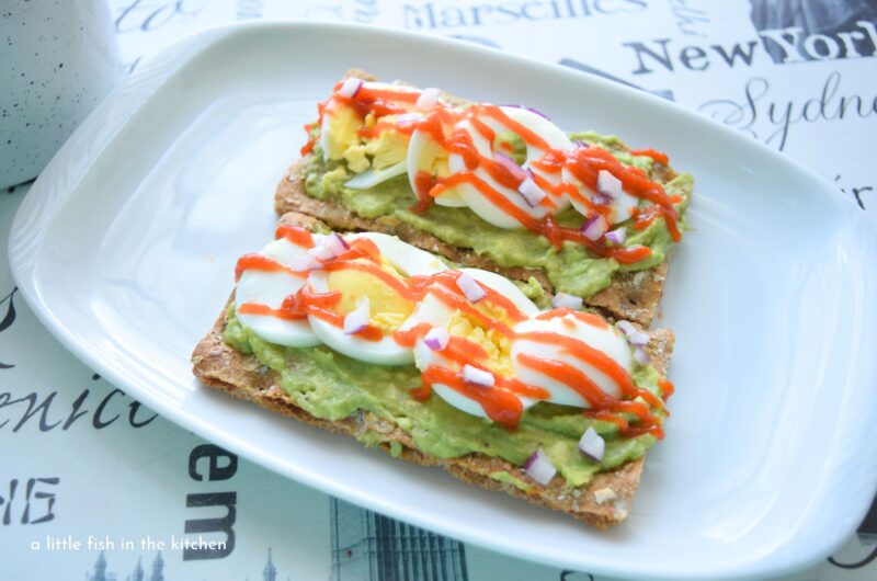 Spicy Avocado and Egg Toast