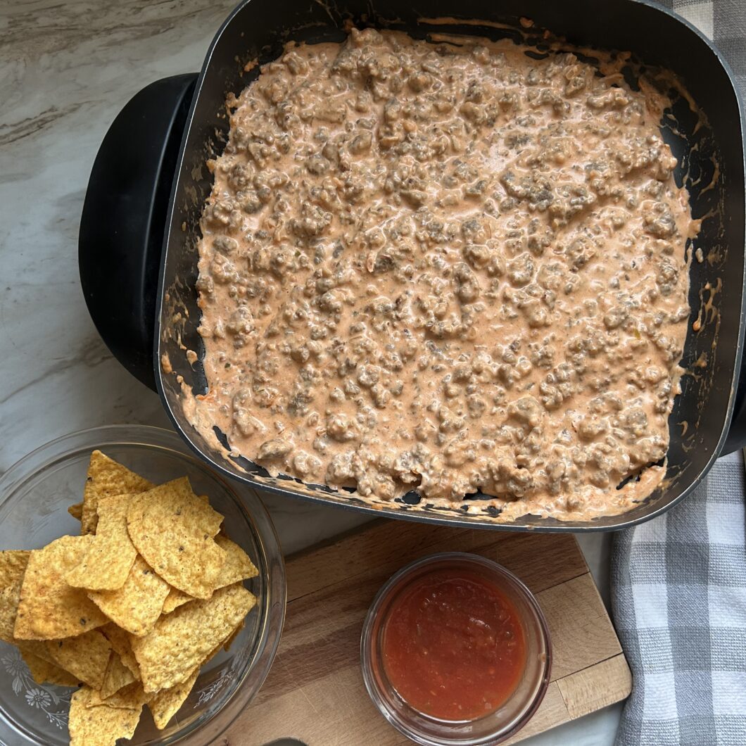  3-Ingredient Texas Cream Cheese Queso