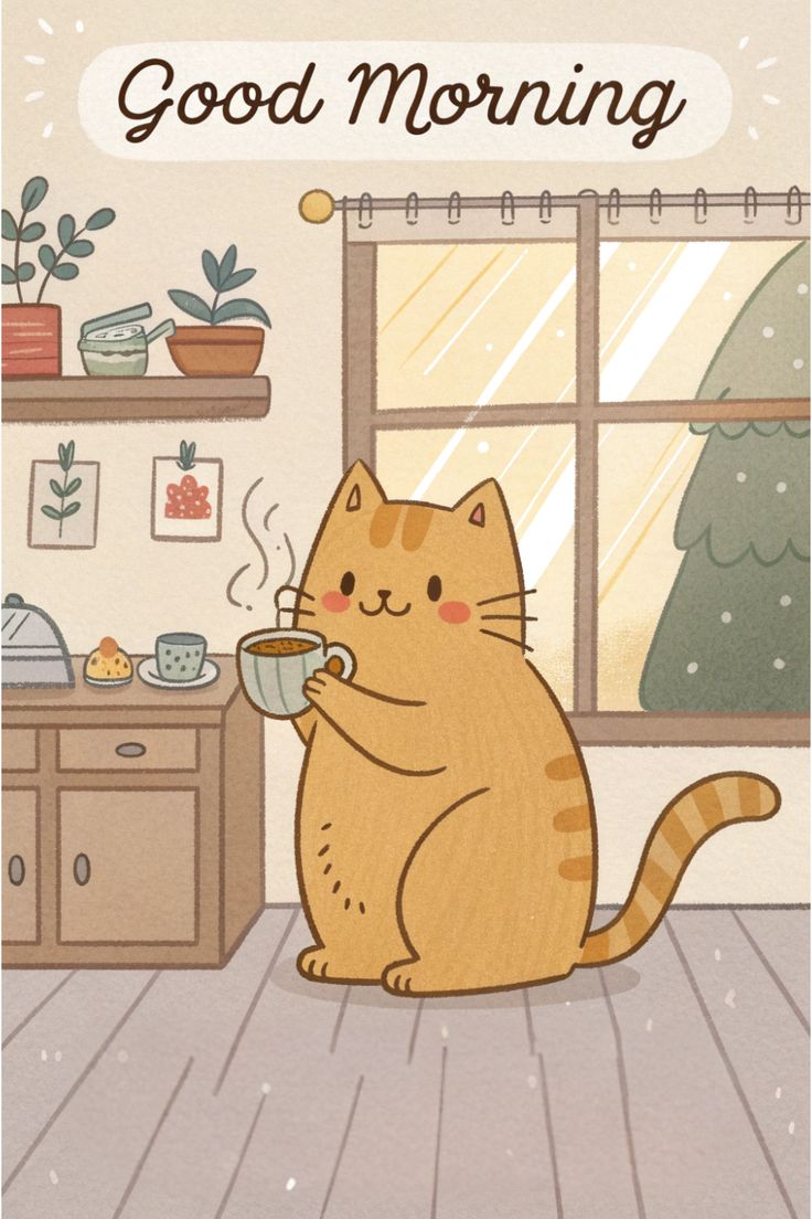 Good morning, y'all! I hope you have a wonderful week! ☕✨🌞