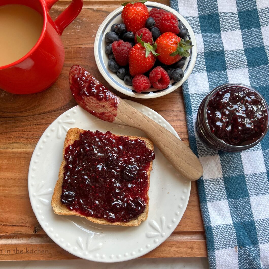 Easy Triple Berry Jam