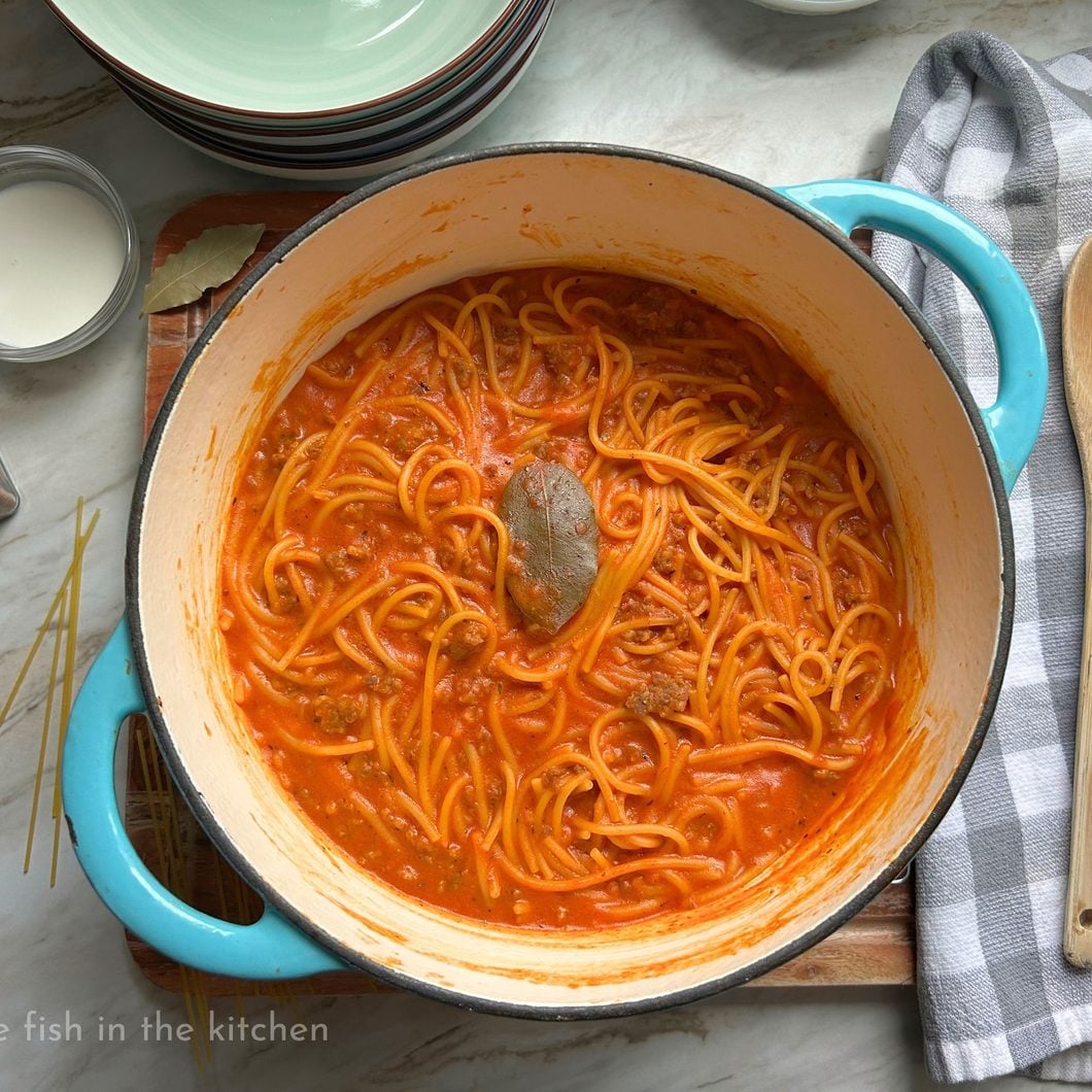 Creamy One-Pot Spaghetti